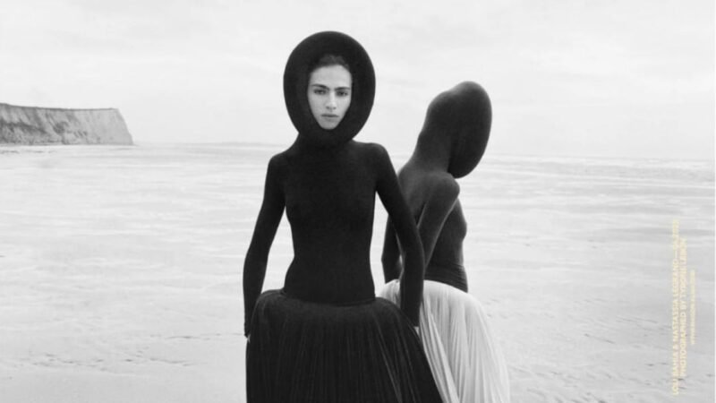 French actress Loli Bahia stars in Alaïa’s latest campaign, paying tribute to iconic female literary figures.